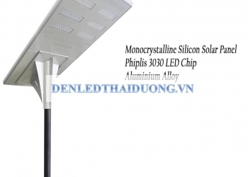 ĐÈN ĐƯỜNG NĂNG LƯỢNG MẶT TRỜI 120W LIỀN THỂ CHIẾU SÁNG 3 NGÀY LIÊN TỤC TẠI TPHCM