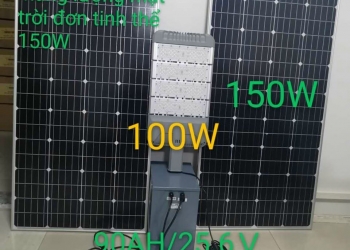 ĐÈN ĐƯỜNG NĂNG LƯỢNG MẶT TRỜI 100W 