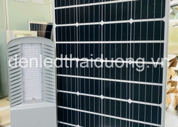 đèn đường năng lượng mặt trời 120w giá rẻ, chiếu sáng đường phố khu dân cư, nhà xưởng