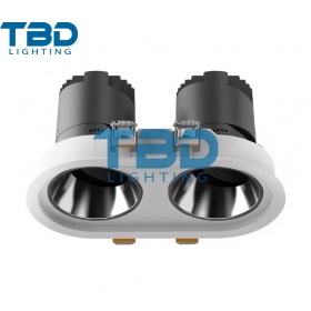 ĐÈN LED ÂM TRẦN VUÔNG CRI>97 2*18W/2*20W/2*25W TBD-1016-25W-DT