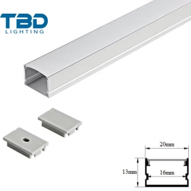 ĐÈN LED THANH NHÔM LẮP NỖI TBD-616 1 THANH DÀI 2MET